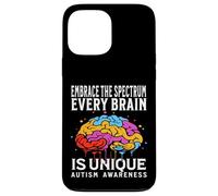 Carcasa para iPhone 13 Pro MAX Every Brain Is Unique Autism Awareness Kids Support Gifts