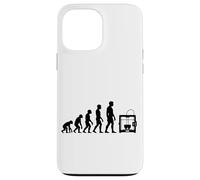 Carcasa para iPhone 13 Pro MAX Evolución Humana Al Fabricante De Impresoras 3D Humor Amante