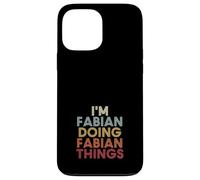 Carcasa para iPhone 13 Pro MAX Fabian Name Fabian Personalized Name First Given