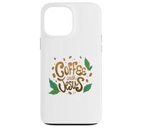 Carcasa para iPhone 13 Pro MAX Faithful Coffee Devotion with My Savior