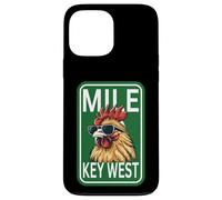 Carcasa para iPhone 13 Pro MAX Familia de Fuentes Key West Florida Rooster Chicken Mile Zero Marker