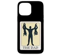 Carcasa para iPhone 13 Pro MAX Fathers Day Tarot Card The Dad Funny Father of Two