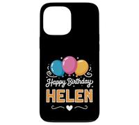 Carcasa para iPhone 13 Pro MAX Feliz cumpleaños Helen