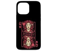 Carcasa para iPhone 13 Pro MAX Feminista Medusa Queen of Hearts Dissent Vintage Jugando Card