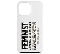 Carcasa para iPhone 13 Pro MAX Feminista Social Política Igualdad Económica Sexos Feminismo
