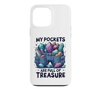 Carcasa para iPhone 13 Pro MAX Fines De Semana Pockets Are Full of Treasure Rockhounding