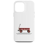 Carcasa para iPhone 13 Pro MAX Fire Island Retro Rojo vagón Playa Verano Vacaciones Amigo