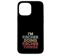 Carcasa para iPhone 13 Pro MAX Fischer Name Fischer Personalized Name First Given