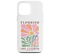 Carcasa para iPhone 13 Pro MAX Florece como una Flor Salmos 103:15 Fe Cristiana