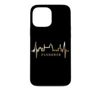 Carcasa para iPhone 13 Pro MAX Florencia Skyline Italia Latido del Corazón Amo Firenze