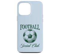 Carcasa para iPhone 13 Pro MAX Football Social Club Balón de fútbol Diseño de Estilo Vintage