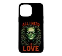Carcasa para iPhone 13 Pro MAX Frankenstein Necesito Amor | Grunge Horror Halloween