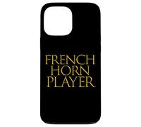 Carcasa para iPhone 13 Pro MAX French Horn Player Wind Brass Music Instrument - French Horn