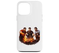 Carcasa para iPhone 13 Pro MAX Friends Fire Grill Brotherhood Cocinando Juntos