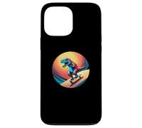 Carcasa para iPhone 13 Pro MAX Fun Dinosaur Skateboarder Skater Design