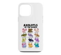 Carcasa para iPhone 13 Pro MAX Funny Axolotl Lovers Axolotls of The World