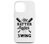 Carcasa para iPhone 13 Pro MAX Funny Baseball Batter Batter Swing Hey Game Day Baseball Mom