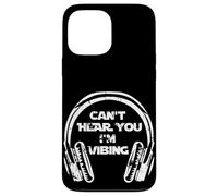Carcasa para iPhone 13 Pro MAX Funny Beatmaker Gamer Headset Can't Hear You I'm Vibing