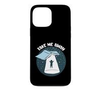 Carcasa para iPhone 13 Pro MAX Funny Book Lover - Lector de Libros UFO Take Me Away Book Club