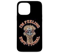 Carcasa para iPhone 13 Pro MAX Funny Emu I’m Feeling Emu-tional Emu Pun