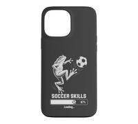 Carcasa para iPhone 13 Pro MAX Funny Frog FÚTBOL Habilidades Cargando Kick Off Club Juego En Coach