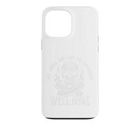 Carcasa para iPhone 13 Pro MAX Funny Grilling Dad Salchichas Griller Humor Grunge Skull