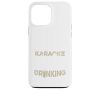 Carcasa para iPhone 13 Pro MAX Funny Karaoke Singer Bar Music Lover Singing Drinking Bar