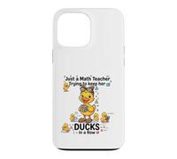 Carcasa para iPhone 13 Pro MAX Funny Math Teacher Teacher Appreciation Back to School