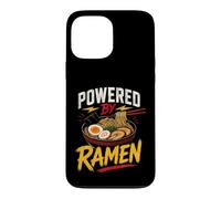 Carcasa para iPhone 13 Pro MAX Funny Ramen Saying Humor Joke Gag Powered by Noodles