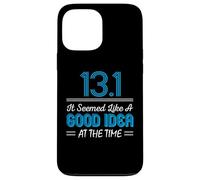 Carcasa para iPhone 13 Pro MAX Funny Running 13.1 Miles Half Marathon