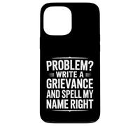 Carcasa para iPhone 13 Pro MAX Funny Spell My Name Right Sarcástico Dicho