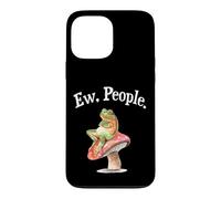 Carcasa para iPhone 13 Pro MAX Funny Womens Cottagecore Art EW People Antisocial Frog Lover