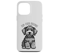Carcasa para iPhone 13 Pro MAX Fur-Ever Friends - Lindo Cachorro de Dibujos Animados
