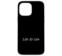 Carcasa para iPhone 13 Pro MAX Gambito de la Reina del Ajedrez 1.d4 d5 2.c4