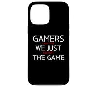 Carcasa para iPhone 13 Pro MAX Gamers Can't Die We Just Restart The Game Funny Gaming Meme
