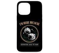 Carcasa para iPhone 13 Pro MAX Ganar la Noche de Juego Juego Dados Casino Ganador Perdedor Las Vegas