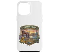 Carcasa para iPhone 13 Pro MAX Gantry Plaza State Park Queens Long Island Nueva York Souvenir