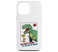 Carcasa para iPhone 13 Pro MAX Gato Dedo Medio T-Rex Dinosaurio Pop Art Tiranosaurio