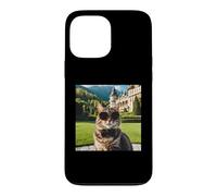 Carcasa para iPhone 13 Pro MAX Gato en el Castillo de Peles