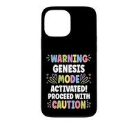 Carcasa para iPhone 13 Pro MAX Genesis Personalized Name Funny Cute Custom Genesis Name