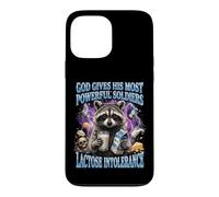 Carcasa para iPhone 13 Pro MAX God Gives His Most Powerful Soldiers Lactose Intolerance