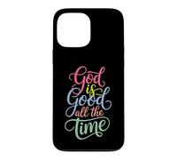 Carcasa para iPhone 13 Pro MAX God Is Good All The Time Christian Cute Bible Versículo