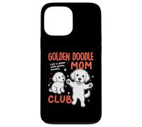 Carcasa para iPhone 13 Pro MAX Golden Doodle Mom Club Goldendoodle Dog Mom Día de la Madre