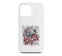 Carcasa para iPhone 13 Pro MAX Goliath Mero Arrecife Pesado Profundidad 150FT