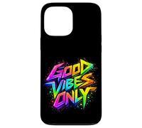 Carcasa para iPhone 13 Pro MAX Good Positive Graffiti Vibes Quotes Colorful Splach Colors