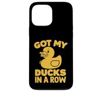 Carcasa para iPhone 13 Pro MAX Got My Ducks in a Row Pato de Goma
