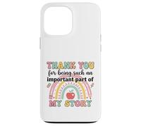 Carcasa para iPhone 13 Pro MAX Gracias Parte Importante Mi Profesor de Historia