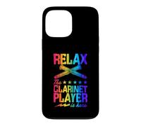 Carcasa para iPhone 13 Pro MAX Gráfico de Estrellas Relax The Clarinet Player Is Here