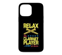 Carcasa para iPhone 13 Pro MAX Gráfico de Estrellas Relax The Clarinet Player Is Here