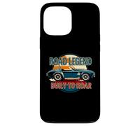 Carcasa para iPhone 13 Pro MAX Gráfico Retro de conducción Retro de un Roadster Muscle Car
